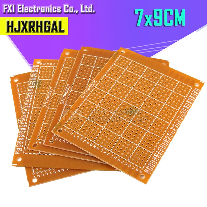 2 шт. 7x9 см 7*9 DIY прототип бумага PCB универсальный эксперимент матрица платы igmopnrq|board