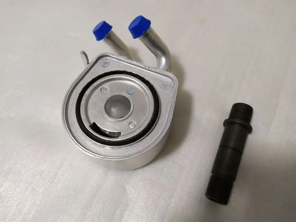 Масляный радиатор двигателя 2 3 л с винтовым болтом и прокладкой для Ford Escape Mariner Mazda