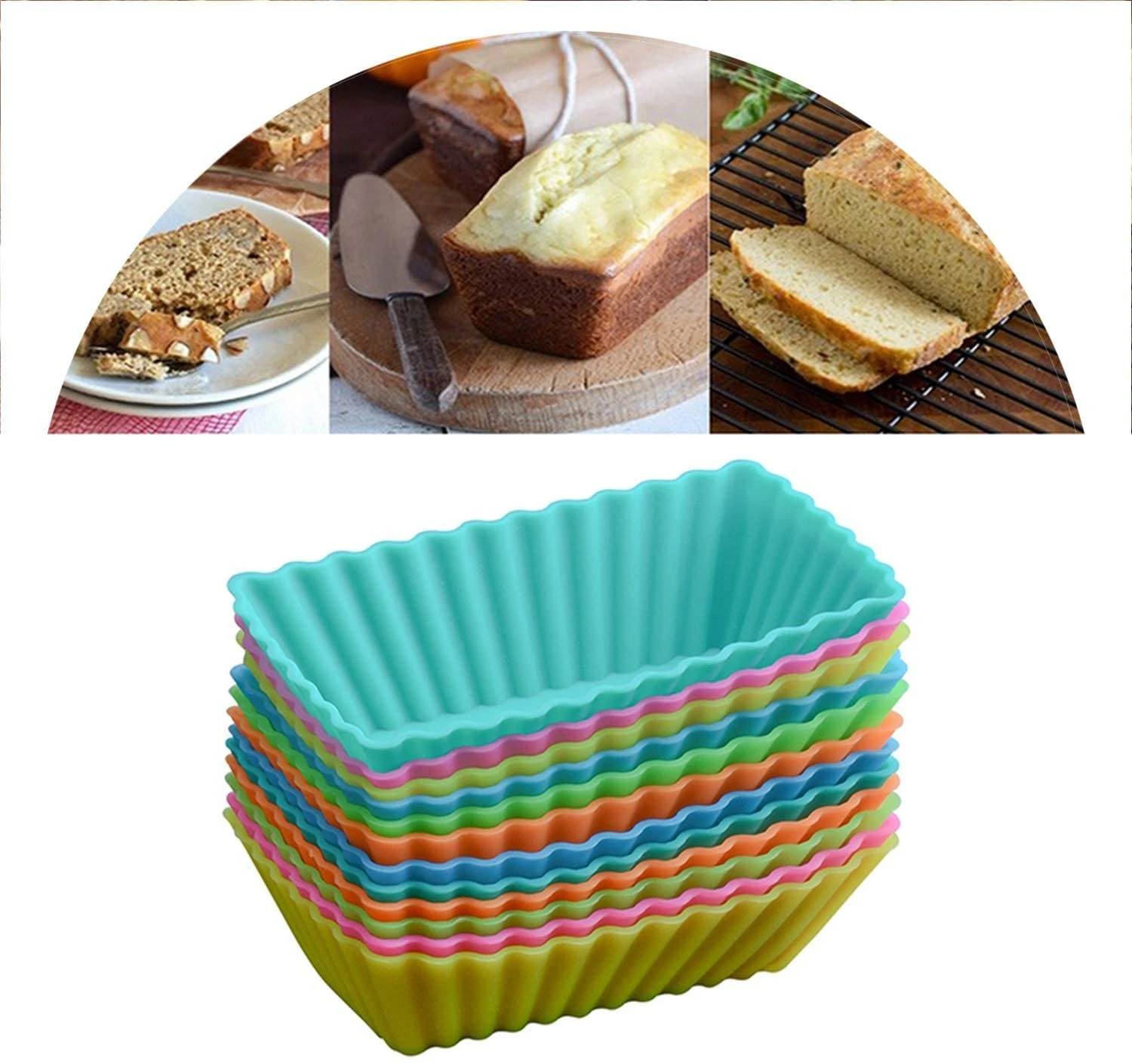 Устойчивая к высоким температурам долгосрочная силиконовая форма для торта