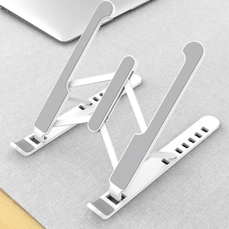 

Verstelbare Laptop Stand Opvouwbaar Ondersteuning Base Notebook Stand Houder Voor Macbook Pro Air Hp Lapdesk Computer e
