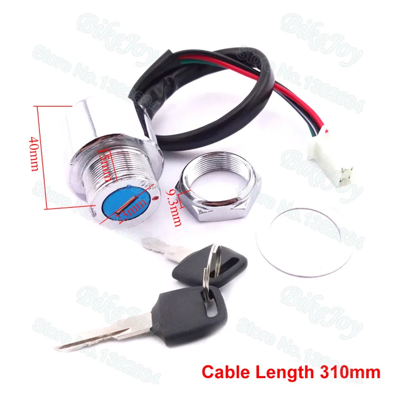 4 провода ключ зажигания Переключатель ВКЛ/ВЫКЛ для квадроцикла Quad Wheelers Go Kart Pit Dirty