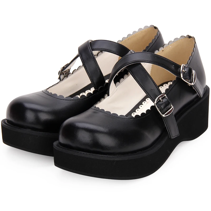 School girl platform shoes Clearance