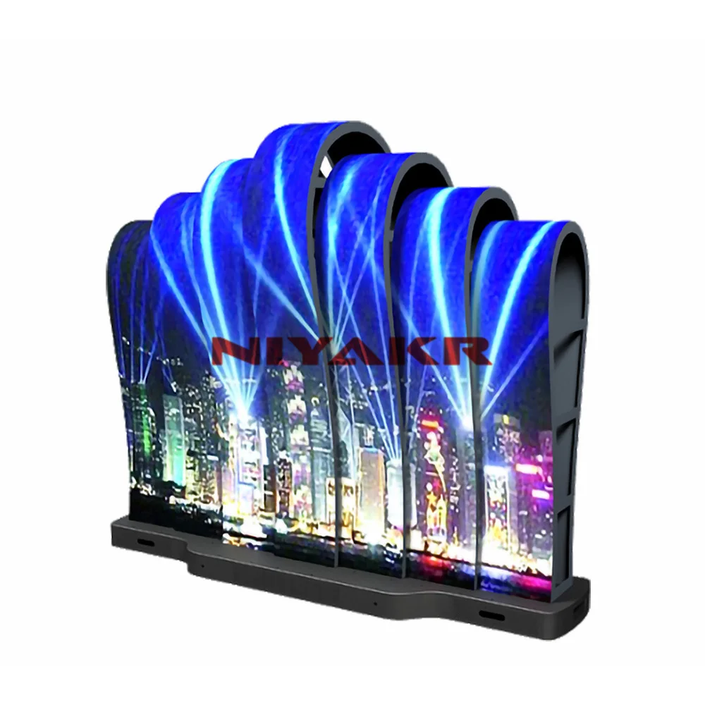 P2.5 светодиодный мягкий модуль 240x120 мм внутренняя полноцветная изогнутая