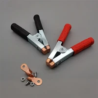 large grounding wire pure copper thickened strong alligator clip automobile battery clip battery grounding connection clip