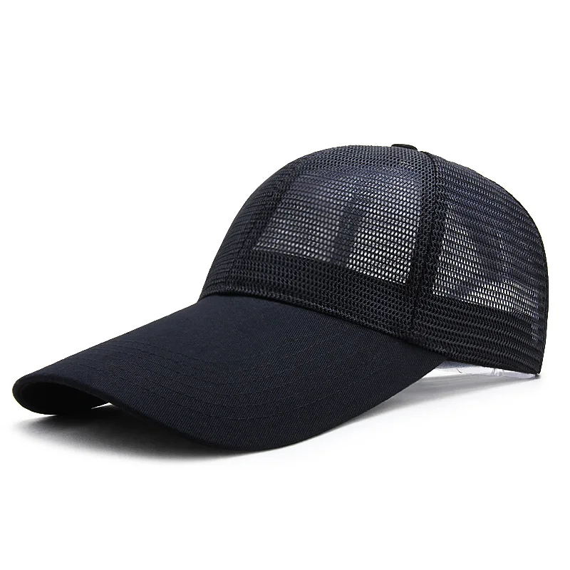 

11cm long visor large head Man Big Size Causal Hats Cool Full Mesh Sports Sun Hat Man Plus Size Baseball Caps 55-60cm 60-65cm