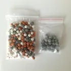 Zloog Замена био-активных шариков для ионного фильтра насадка для душа очистка воды бусины отрицательные ионы керамические камни