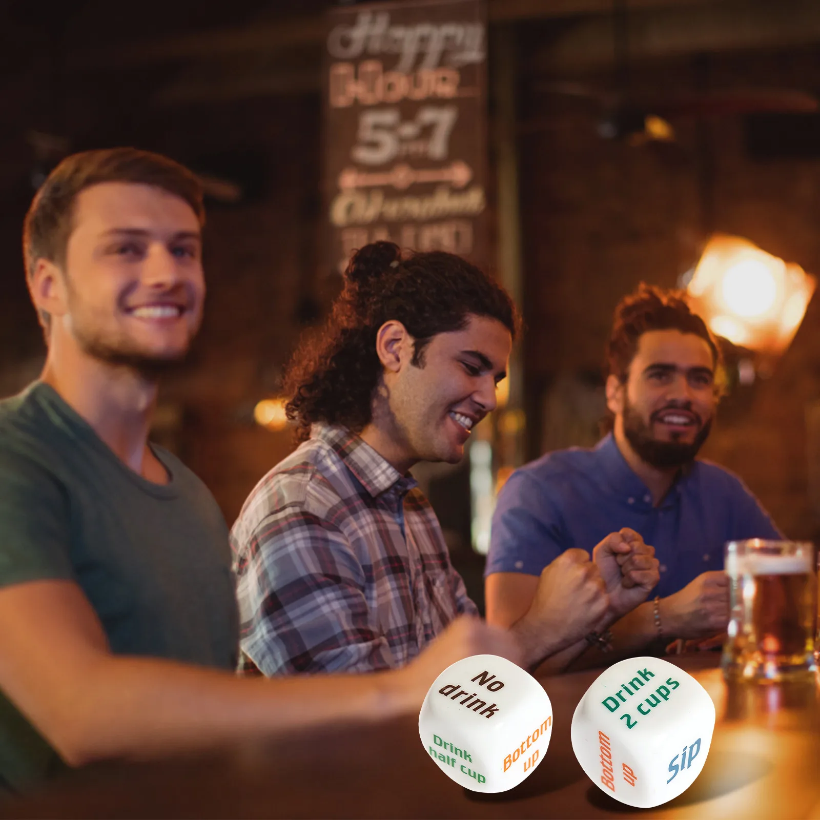 

kids toys Party Dice Wager-Game Dice Wine Table Game Dice Friends Dinner Creative Dice brinquedos infantil