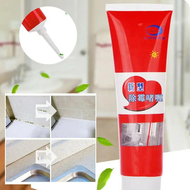 

1PC Household Chemical Deep Down Wall Mold Mildew Remover Cleaner Caulk Gel Mold Remover Gel Contains Chemical Free