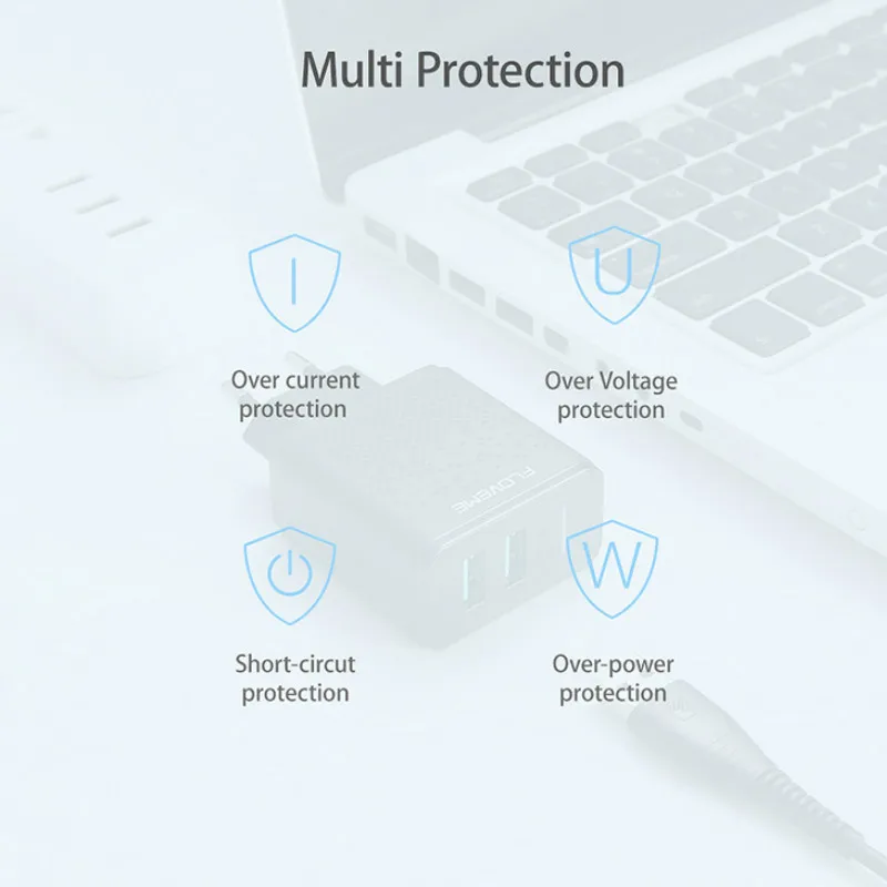 5V 2.4A двойное USB зарядное устройство для телефона, быстрая зарядка, портативное зарядное устройство с европейской вилкой, адаптер для путешествий, настенное зарядное устройство для iPhone, samsung, xiaomi