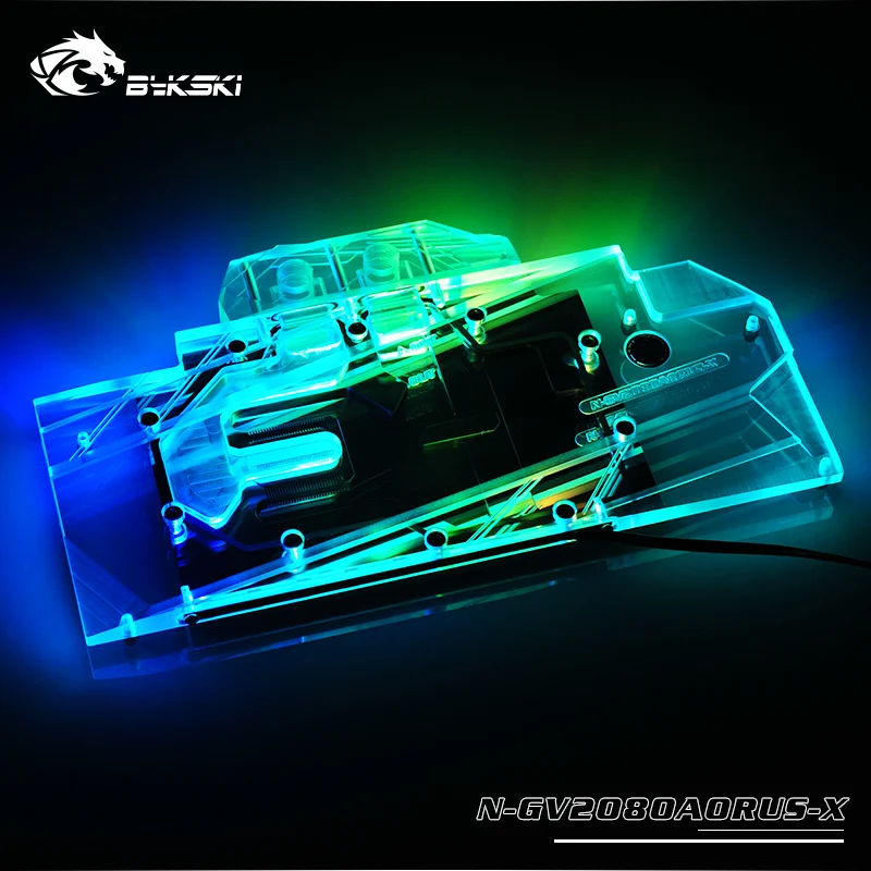 Bykski графический блок с полным покрытием для Gigabyte AORUS RTX2080 XTREME 8G графическая карта