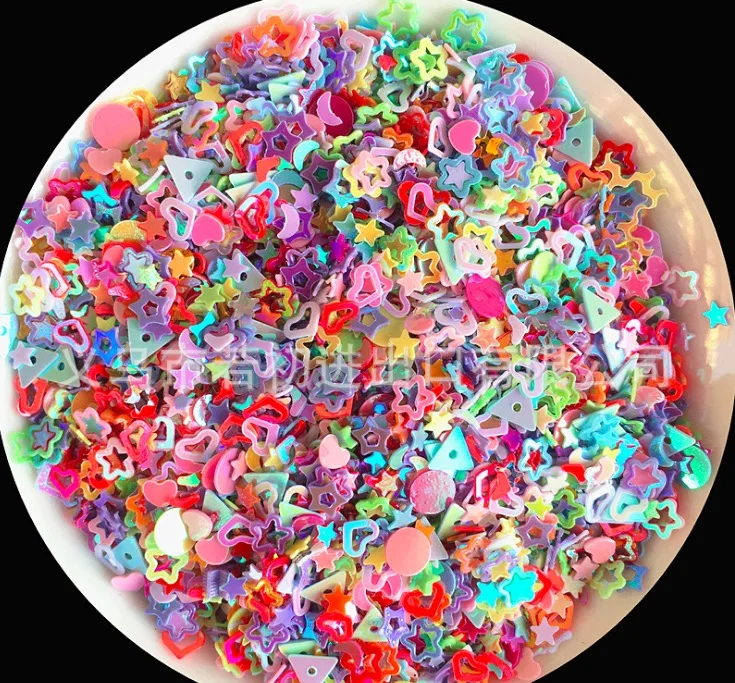 12 г/лот Slime Подвески ПВХ DIY Морская звезда оболочки шарма сердца для Slime наполнители Подвески UV шармы - Окраска металла: e