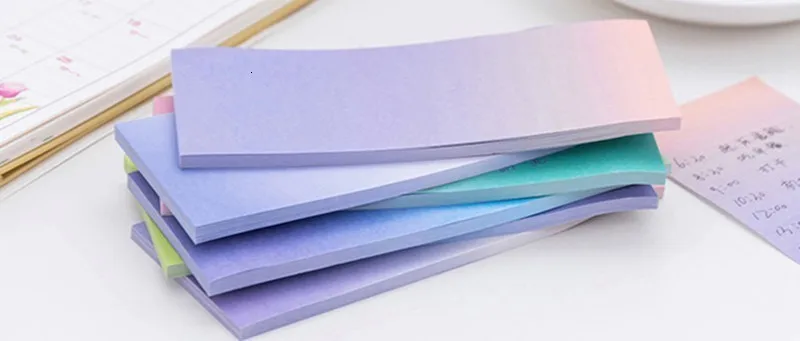 40 PCS/lot Office Decoration Sticky Notes Notebooks Cute Planner Stickers For Notes School Kawaii Stationery Supplies 02110