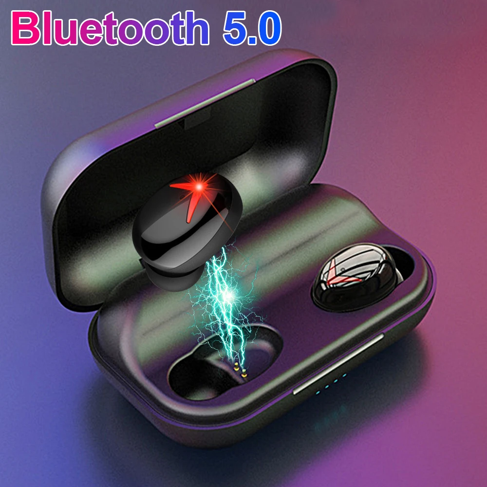 Наушники вкладыши TWS с A8 IPX6 Водонепроницаемый Беспроводной Bluetooth наушники со