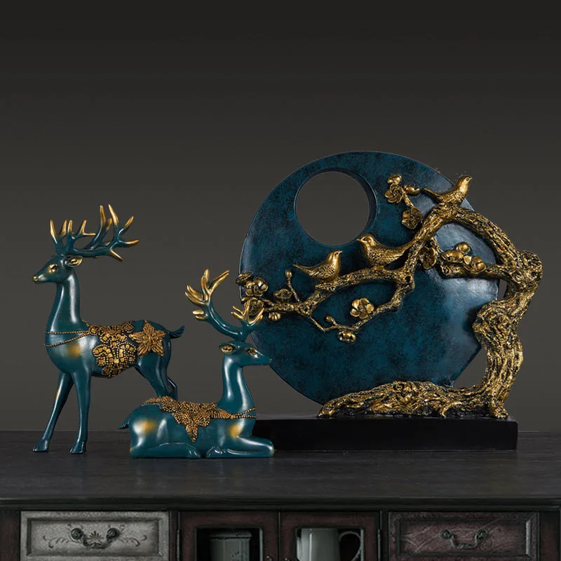 Estatuilla de pajaros redondos де сьервос la suerte nordica decoracion del hogar artesanias moderna | Дом и сад