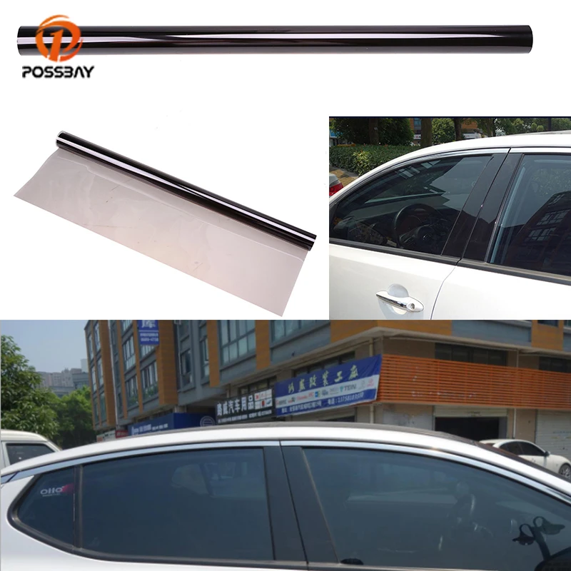 Тонировочная пленка POSSBAY VLT 1% для окон автомобиля Солнцезащитная автомобильное