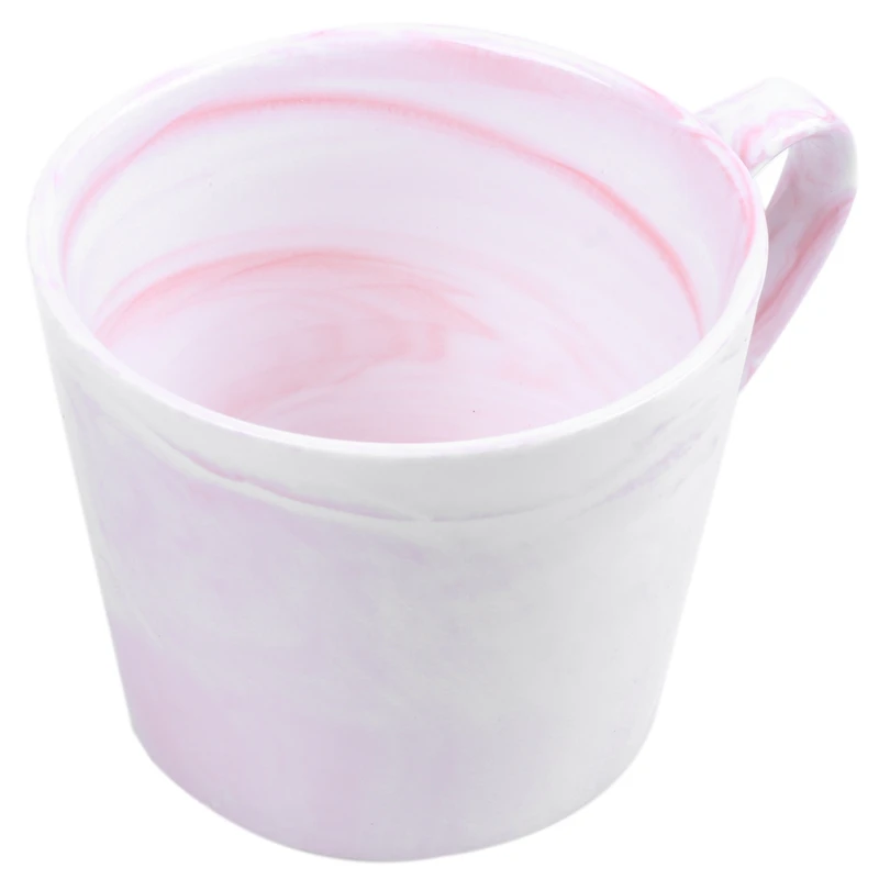 Мраморные керамические кружки подарок для влюбленных утренняя кружка молочный