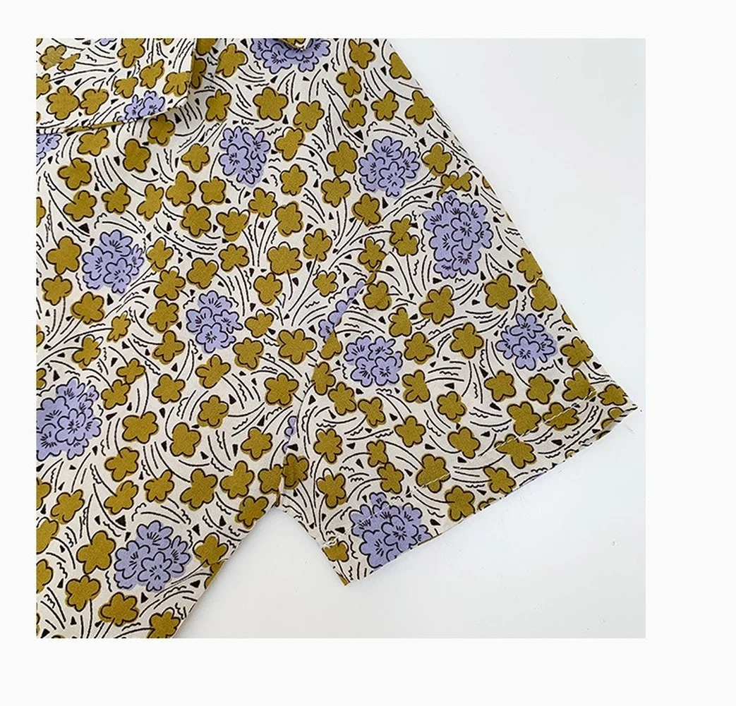 

2021New Summer Children's suit Sets Boys And Girls Short Sleeve Shirt And Pants 2 Pieces Clothing Sets 2 3 4 5 6Y