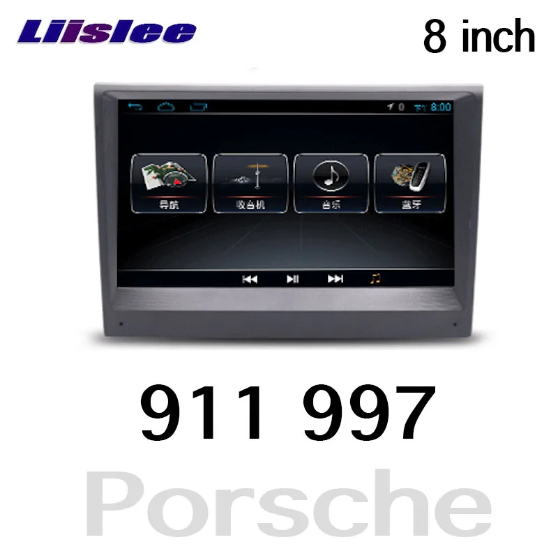 Liandlee автомобильный мультимедийный плеер NAVI для Porsche 911 997 2005 ~ 2015 автомобильная
