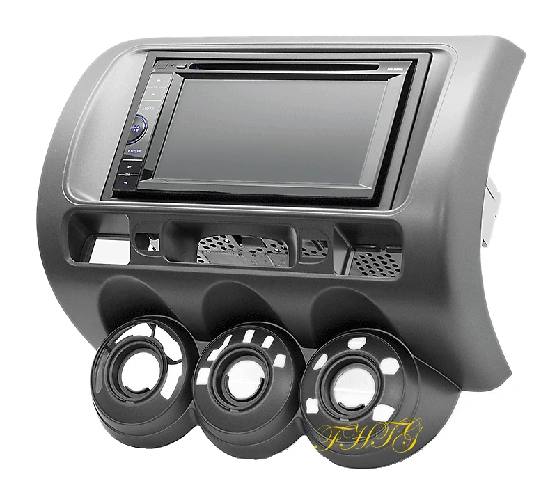 Автомобильный радиоприемник комплект приборной панели подходит для Honda Jazz 2006 2DIN