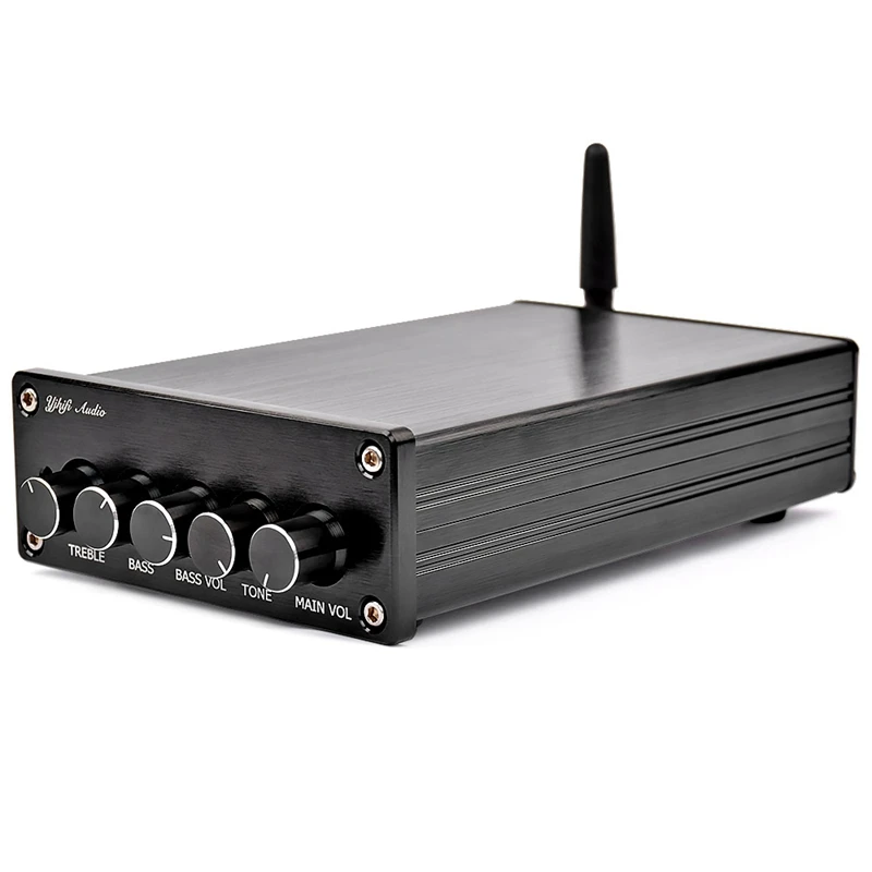 

Bluetooth 4.2 Subwoofer o Amplifier 100W Hifi Stereo Tpa3116 Digital 2.1 Channel Desktop Power Amplifier Amp 50Wx2