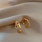 Набор женских колец золотого цвета, оригинальный дизайн, кольцо с геометрическим узором