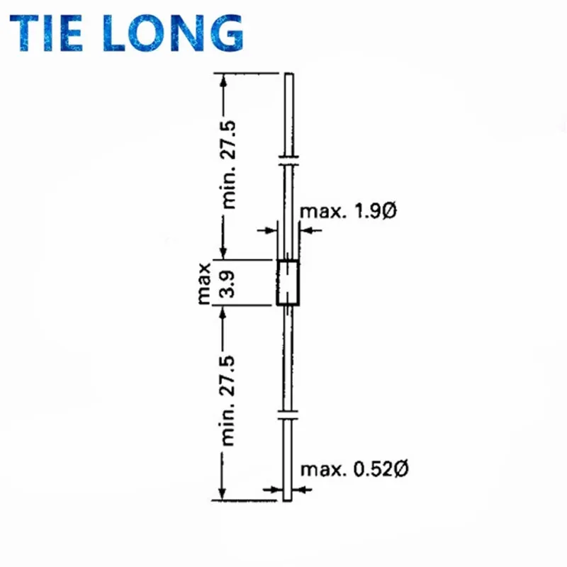 Триггерный диод Db3 DB4 100 шт. дБ 3 diac 204ah Do 35 |
