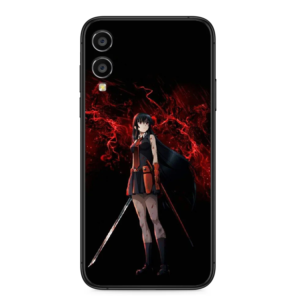 Аниме Akame Ga Kill чехол для телефона Huawei Honor 10 10i 20 6A 7A 7C 8 8A 8X 9 9X Play View Lite Pro черный art prime