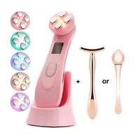 vip dropshipping rf ems micro current led phototherapy beauty device eye care massager dark circle wrinkle removal face lifting