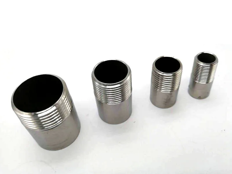 200 шт. ss304 нержавеющая сталь bsp 3/4 "Мужской резьбовой прямой сварочный сосок для