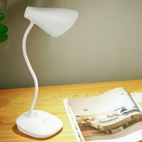 led stand flexible desk lamp modern touch switch led rechargeable student study lamp night light table lamps for the bedroom