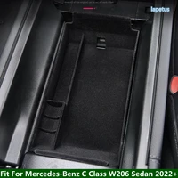 central control armrest box secondary storage pallet multifunction container tray fit for mercedes benz c class w206 sedan 2022