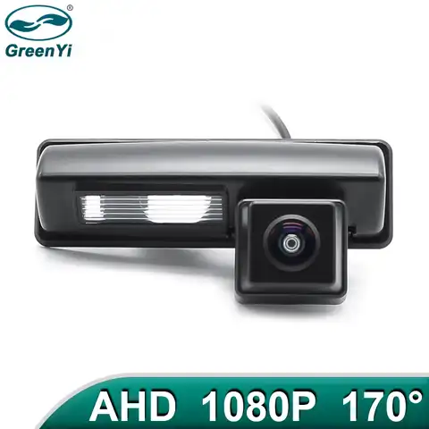 Автомобильная камера заднего вида GreenYi, камера заднего вида с углом обзора 170 градусов 1920x1080P HD AHD Starlight для автомобилей Toyota 2007 и 2012 camry