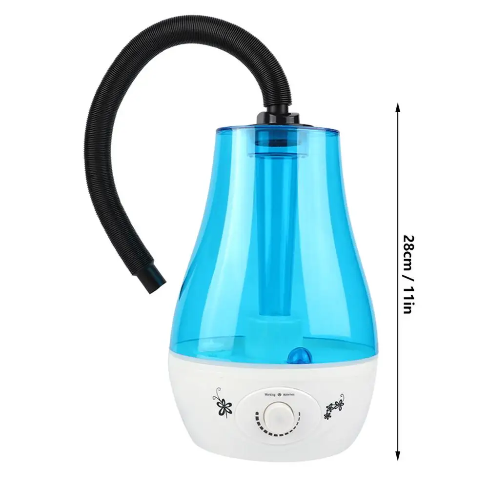 Humidificador port&aacute;til de 3L para reptiles y anfibios, generador de niebla s&uacute;per nebulizador, terrario silencioso, humidificador de lagarto-4