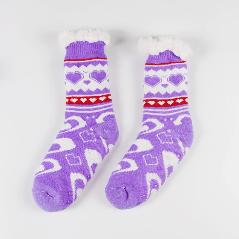 Очень теплые флисовые Носки для дома и офиса эластичные удобные толстые зимние