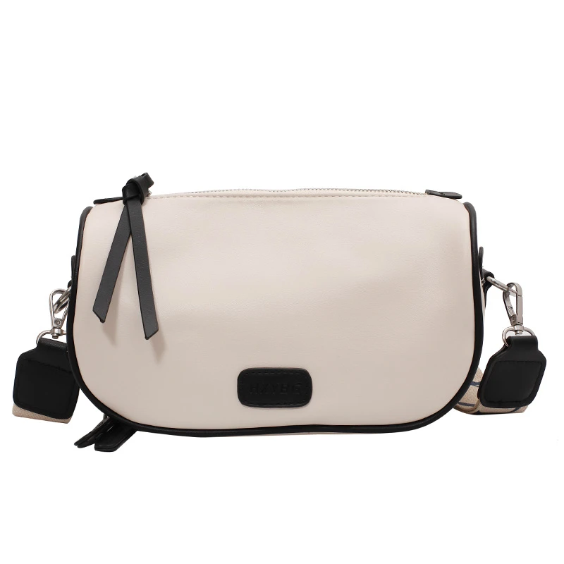 

Fashion Solid Color Women Messenger Handbags sac PU Leather Street Casual Zipper Shoulder Bags Female Purses Bolsa Mujer
