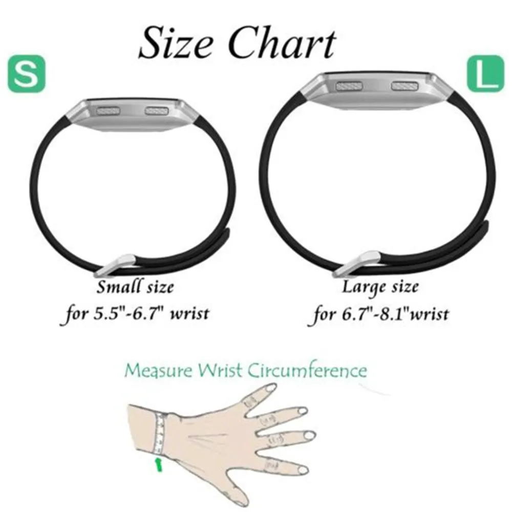 Новый мягкий спортивный силиконовый сменный ремешок для Fitbit ионный умный