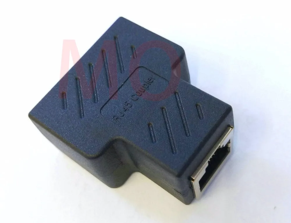 Verkaufen 200 Stücke Kupfer Core 1 Zu 2 RJ45 Stecker Netzwerk Kabel Splitter Extender Stecker Neue