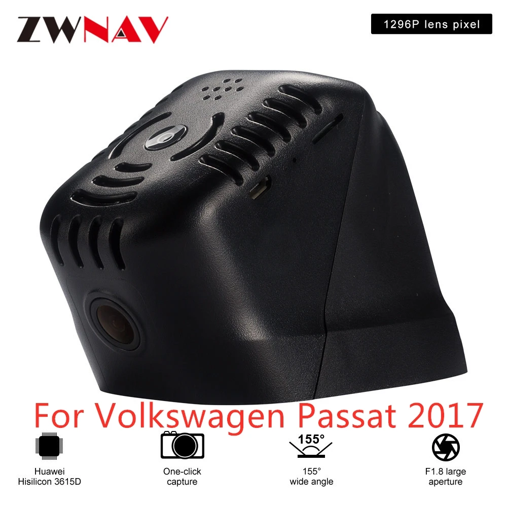 Видеорегистратор скрытого типа HD для Volkswagen Passat 2017 видеорегистратор с поддержкой