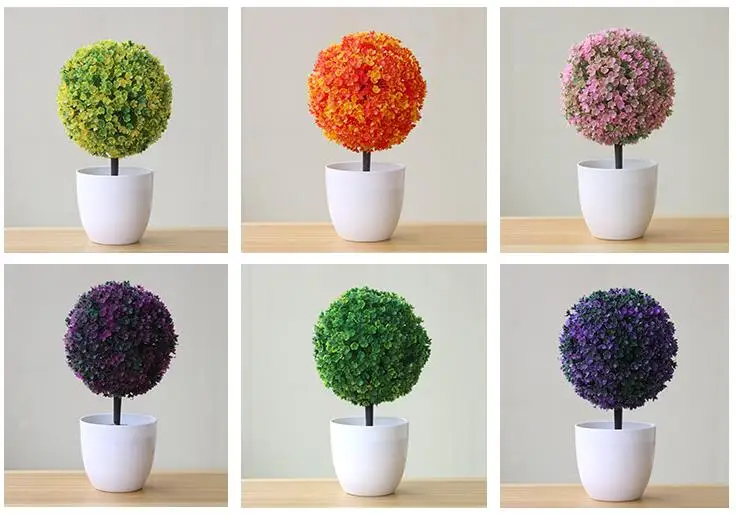 Искусственные растения в горшках 39 стилей искусственные декор для свадьбы