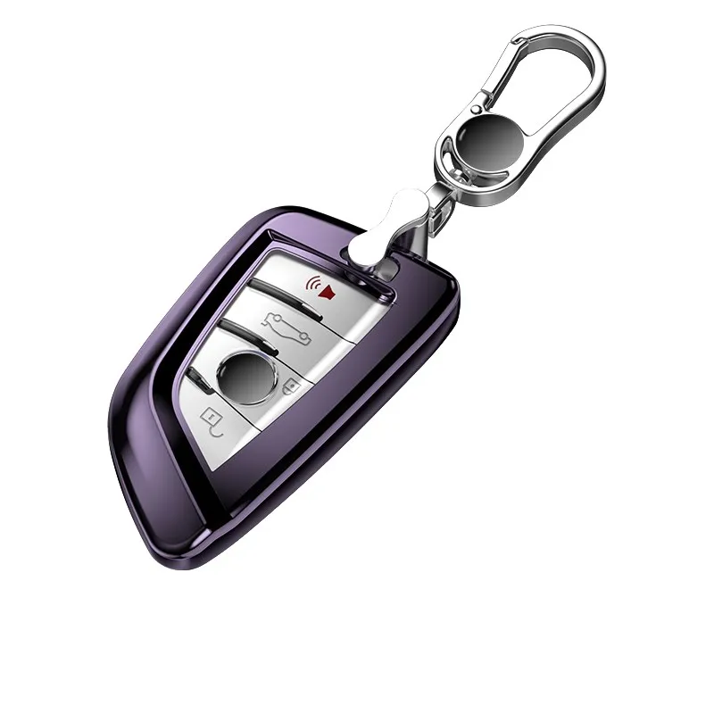 Мягкий ТПУ чехол для автомобильного ключа защитный BMW X5 F15 X6 F16 G30 7 серии G11 X1 F48 F39 F22