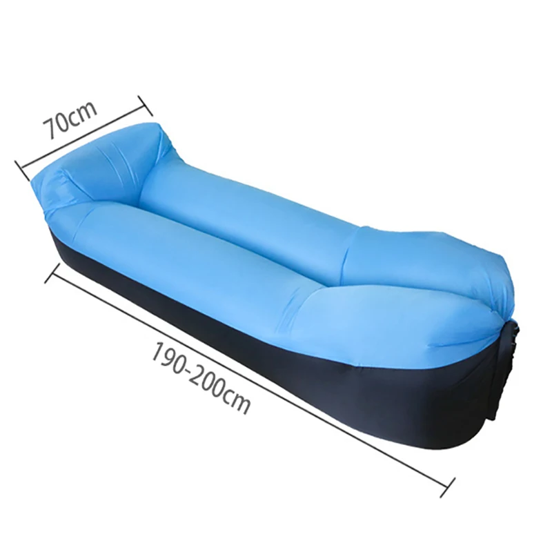 

Outdoor Camping Inflatable Sofa Lazy Bag 3 Season Ultralight Sleeping Bag Air Bed Inflated Camping Mat Portable Inflatable Sofa