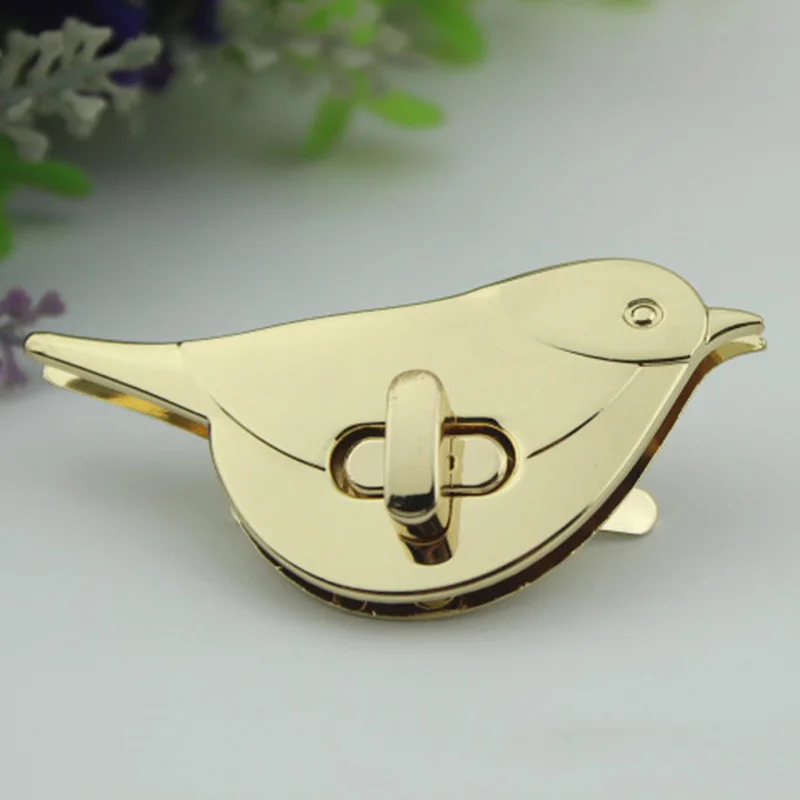 Металлическая застежка в форме птицы поворотный замок для самостоятельной