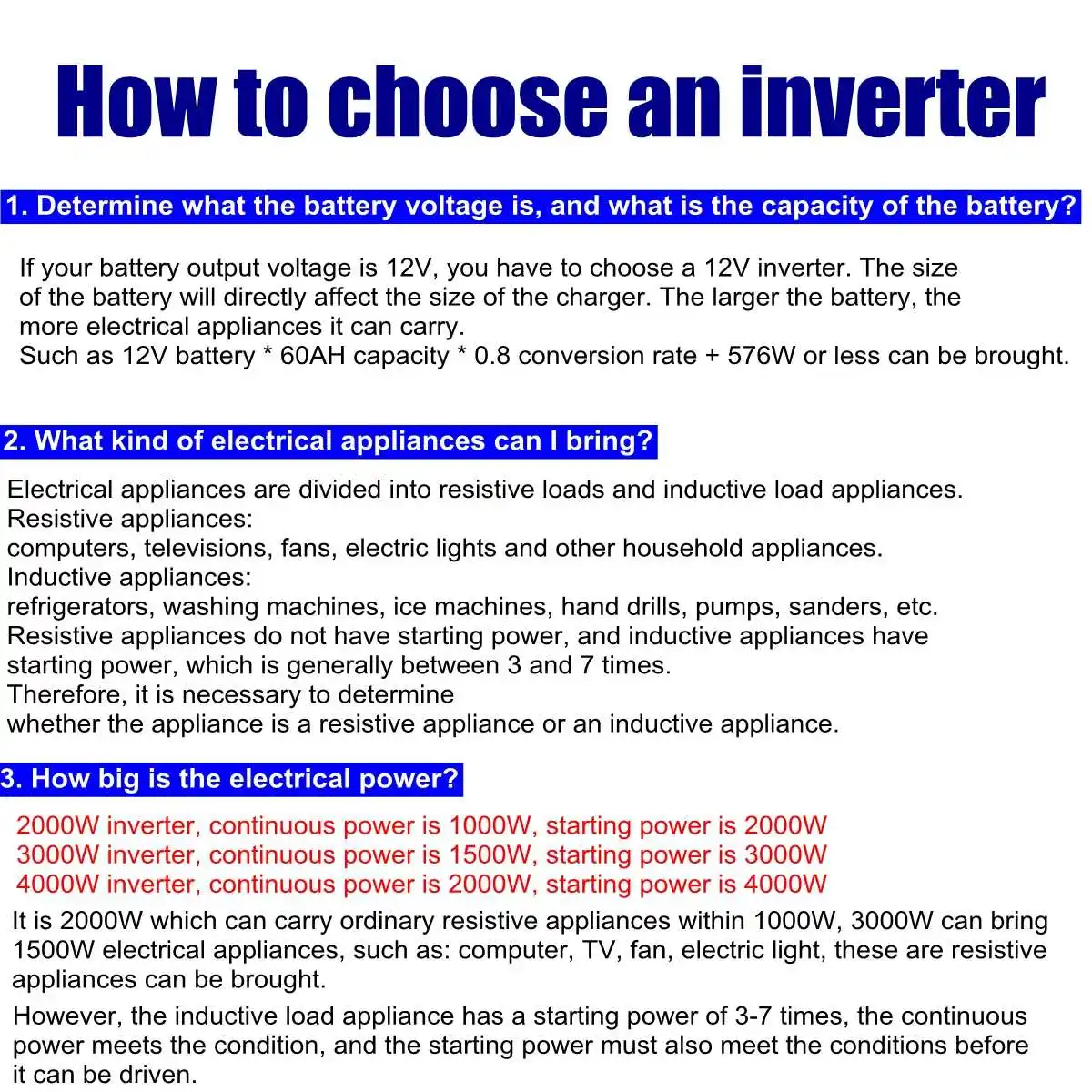 Inverter 12V 220V 2000/3000/4000W Voltage transformer Pure Sine Wave Power Inverter DC12V to AC 220V Converter+2 LED Display