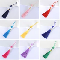 new fashion creativity diy jewelry accessories chinese knot tassel car bag pendant multicolor handmade trendy gifts wholesale