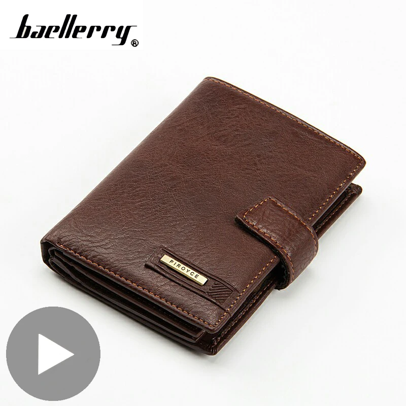 Маленький короткий кошелек для мужчин мужской держатель карт монет Vallet Partmone Walet