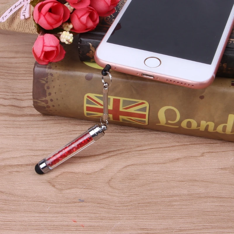 Стилус для сенсорного экрана Crystal 3 5 мм заглушка от пыли 2 в 1