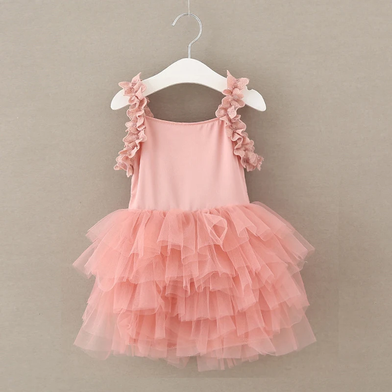 K06351Pink Babyinstar/платье принцессы для маленьких девочек; коллекция года; детские кружевные вечерние платья с длинными рукавами в стиле пэчворк; платья с большим бантом для маленьких девочек - Цвет: K06351Pink