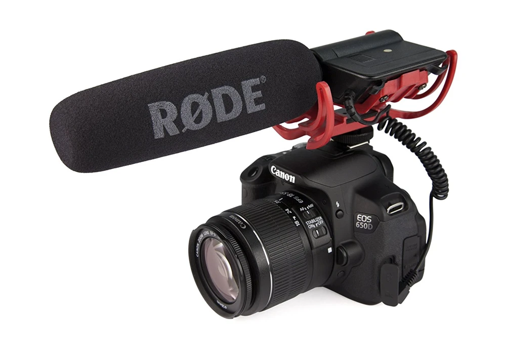 YIXIANG агент Rode VideoMic на камера установлен дробовик микрофон для Canon T3i 5D2 7D 60D 70D 5D3 Nikon D800 D600 D700