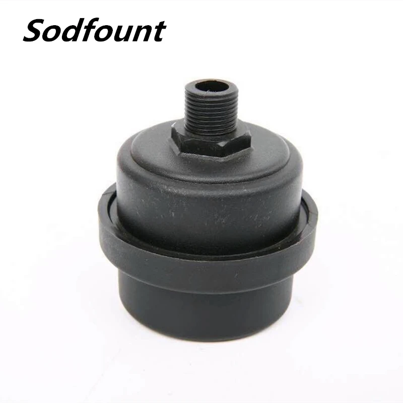 

12mm 16mm 20mm Air Compressor Parts Air Compressor Intake Filter Noise Muffler Silencer 1/2'' 5/8" 3/4'