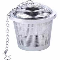 304 stainless steel tea maker filter silver large medium small size tea infusers dressing ball filter multifunction ware h2